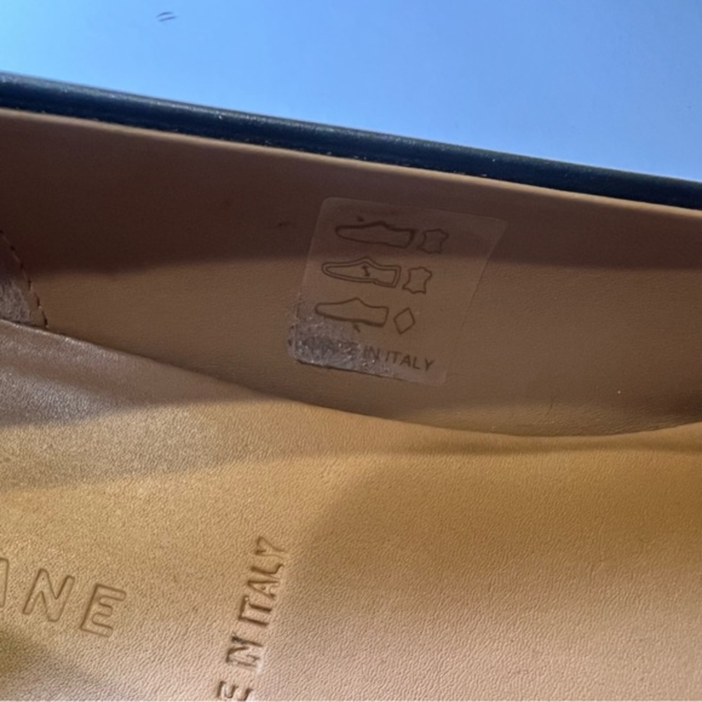 Everlane The Modern Point Black Loafers Women‎ Size 9.5 - Picture 10 of 13